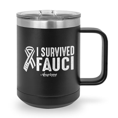 I Survived Fauci Coffee Mug Tumbler
