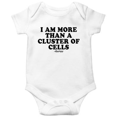 I Am More Than A Cluster Of Cells Black Print Youth Apparel