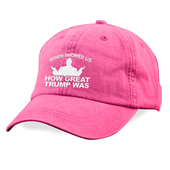 Biden Showed Us Hat