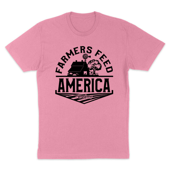 $20 Steal | Farmers Feed America Black Print Unisex T-Shirt