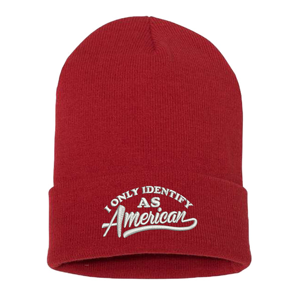 I Only Identify As American Beanie
