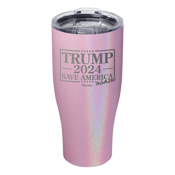 Trump 2024 Laser Etched Tumbler